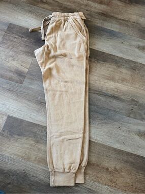Men's Tan Jogger Sweatpants - Casual Comfort